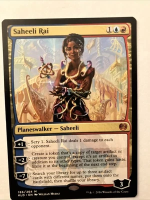 Saheeli Rai Kaladesh NM Blue Red Mythic Rare NM Unplayed Commander  - Image 1 of 2