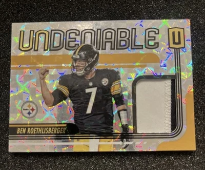 CAMISETA CARTÃO BEN ROETHLISBERGER SP #14/25 RELÍQUIA STEELERS 2019 INEGÁVEL 2 cores - Imagem 1 de 3