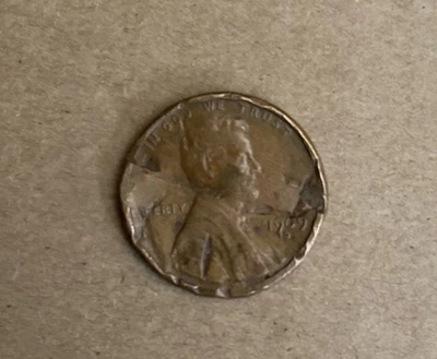 1969D Lincoln Penny Cent - Lamination Error  - Image 1 of 4