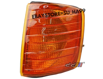 Lámpara de luz esquinera ámbar delantera izquierda para Mercedes-Benz W201 190E 190D 1982-1993 Foto 1 de 4