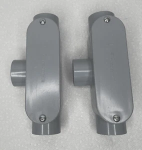 Cantex 1" Typ T PVC Rohrkörper. (2 Stück) - Bild 1 von 4