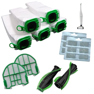 Staubsaugerbeutel Filter Duft geeignet Akkusauger Vorwerk Kobold VB 100 FP 100