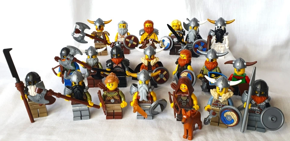 LEGO® MOC Wikinger AUSSUCHEN Minifiguren Vikings Passt zu 31132 76208 7019 NEU - Bild 1 von 1
