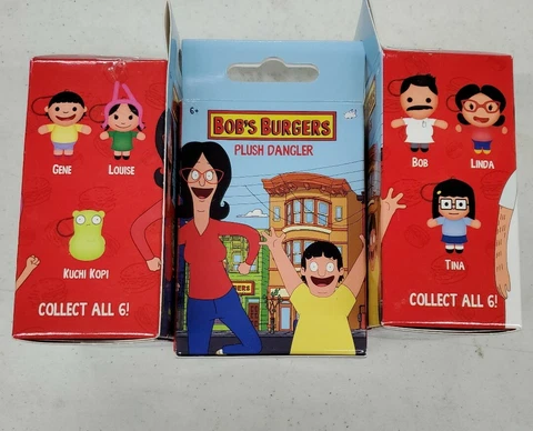 Bob's Burgers Plush Dangler     3 boxes per order Cover