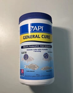 API General Cure 850 gram Jar Freshwater and Saltwater Fish Powder Medication - Picture 1 of 9