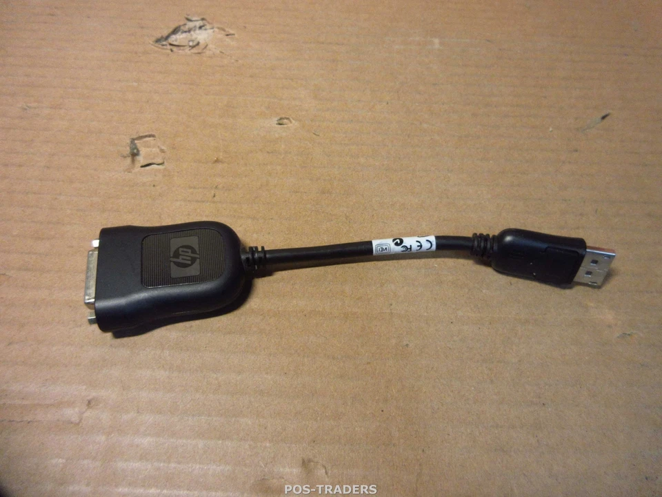 HP 481409-001 DisplayPort to DVI-D Adapter Cable DP Converter Cable Kabel - Bild 1 von 4