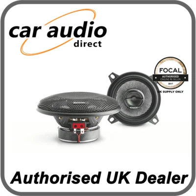 Focal Access 100AC 80 Watts 100mm 4" 2 Way Coaxial Car Door Quality Speakers - Image 1 of 3