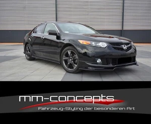 CUP faldones laterales accesorios NEGRO para Honda Accord MK8 listones faldones  - Imagen 1 de 6