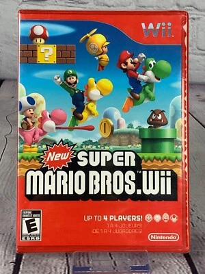 New Super Mario Bros. Wii (Nintendo Wii, 2009) Brand New Factory Sealed - Image 1 of 4