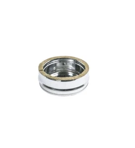 TAPPO CONDENSA DOPPIA PARETE COIBENTATO 10 mm - INOX - PER STUFE A PELLET - Foto 1 di 5