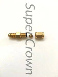 Messing Pipettierung Rückschlagventil PSS 3 Pro Verteiler Adapter Inline Schmiermittel Ф4 16 Showa - Bild 1 von 4
