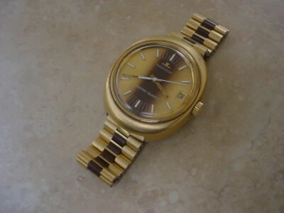 Jaeger LeCoultre Master Quartz, Cal. 352 aprox. Brac original años 70. No funciona. Foto 1 de 4