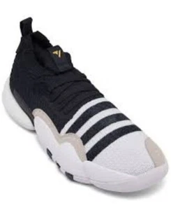 Size 13.5 Adidas Trae Young 2 Basketball Sneakers - Black- White - Bild 1 von 5