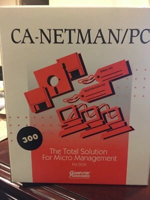 AUTHENTIC BRAND NEW CA-NETMAN/PC. Total Solution for Micro Mgmt. 4.0B Upgrade. - Image 1 of 4