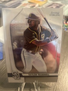 2020 Bowman Sterling Base Prospect #BPR-3 Taylor Trammell San Diego Padres