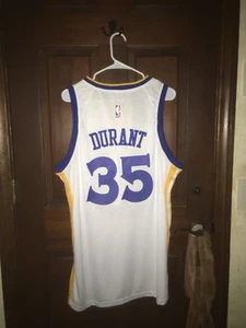 NWT* Mens Nike Size 52 KEVIN DURANT Warriors NBA Basketball Jersey ~ Sewn - Picture 1 of 7