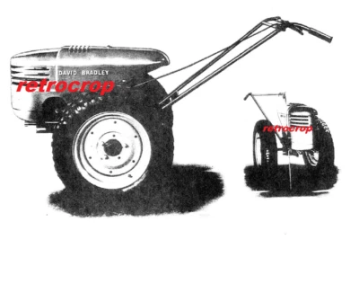 Sears Roebuck David Bradley Owner's Paper Manual Walking Tractor 917.5751 1947 - Image 1 of 4