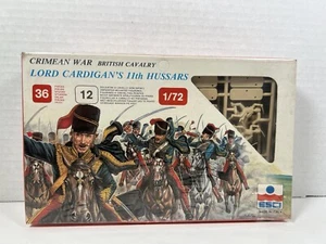ESCI #220 - Crimean War British Calvary Lord Cardigan’s Hussars 1:72 Scale Model - Picture 1 of 4