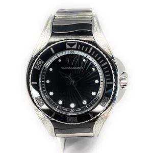 Technomarine Manta Black Ceramic, Steel & Diamond Watch - 213004 - Picture 1 of 7