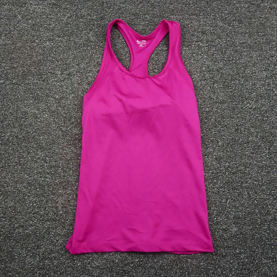 Camiseta sin mangas Champion rosa mediana sin mangas transpirable entrenamiento informal damas Foto 1 de 4