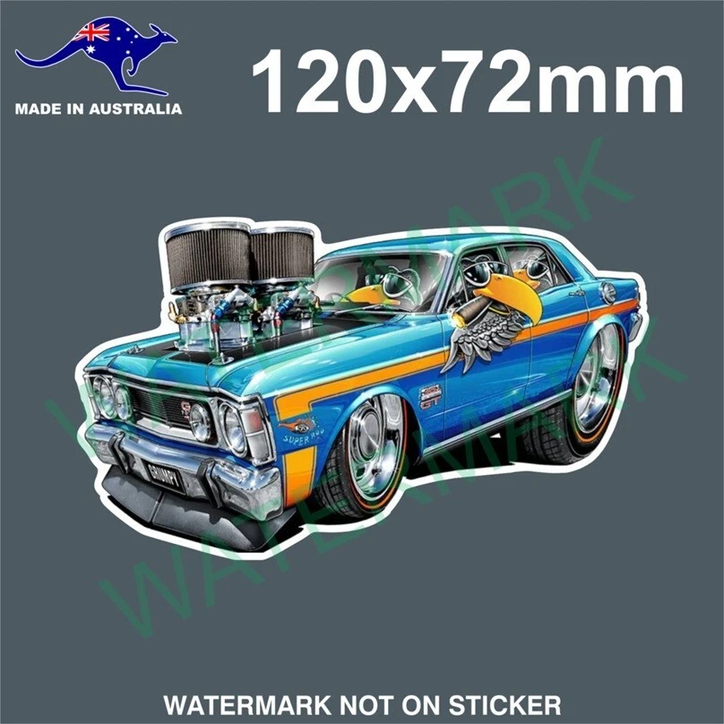 PEGATINA FORD GT HO SUPER ROO Foto 1 de 1