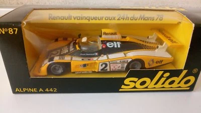 ALPINE  A442 Renault winner Le Mans 78- Solido scala 1/43 - Immagine 1 di 4