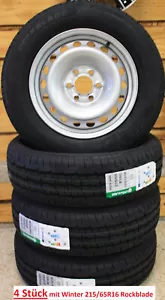 FORD Transit Tourneo 16 "Zoll 4x Stahl A/S 215/65Grenlander neu +RDKS(C6017) - Bild 1 von 2