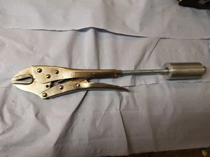 8" Dowel Puller Slide Hammer Extractor nail puller 200mm vice mole grips look! - Picture 1 of 6