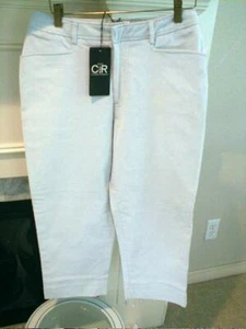 NWT CLAUDIA ROMANA Women's Powder Blue Golf Pants - 8 - Picture 1 of 10