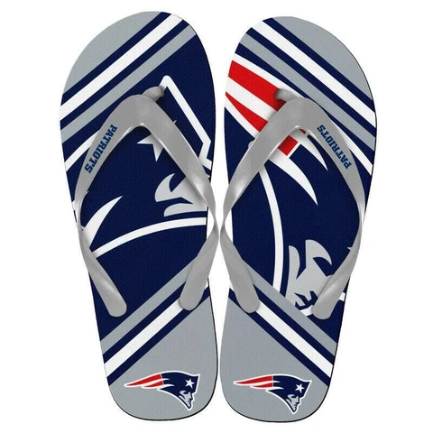 New England Patriots Unisex Flip Flops  Pick Your Size Cover