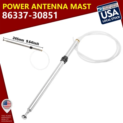 Durable For 2008 Lexus SC430 OEM Power Antenna Mast Replacement 86337-30851 OEM Foto 1 de 4