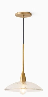 WEST ELM Riley Pendant Light-Light Bronze-OPEN BOX - Image 1 of 4