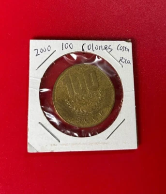 2000 COSTA RICA 100 COLONES COIN - NICE WORLD COIN !!! - Image 1 of 2
