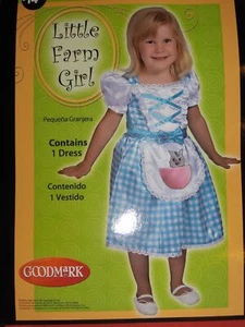 Girls Size 2T * LITTLE FARM GIRL * Halloween Costume NWT Dorothy Kansas Cutie - Picture 1 of 3