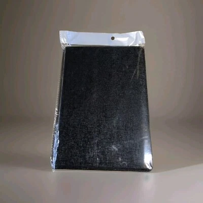 Apple Ipad Air 1/2 Generation BLACK Texture Flip Fold Technology Protective Case - Image 1 of 4