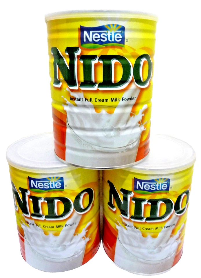 3 x 2500 g NIDO MILCH PULVER NESTLE GETRÄNKEPULVER MILCHPULVER - Bild 1 von 1