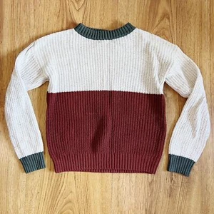 Little Co. Holiday Colorblock Sweater - Picture 1 of 10