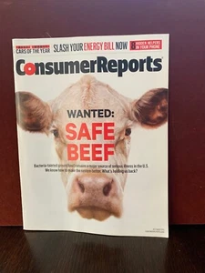 Consumer Reports Magazine Wanted Safe Rindfleisch Oktober 2015 - Bild 1 von 5