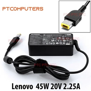 Original 45W AC Adapter Charger for Lenovo ADLX45NDC3A ADLX45NCC3A ADLX45NLC3A - Picture 1 of 11