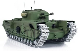Radio Control 1/16 RC Tank Churchill Mk.VII RC Infrared Battle Barrel Recoil UK - Bild 1 von 10