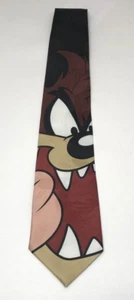 Vintage Looney Tunes Mania TAZ Tasmanian Devil Neck Tie - Picture 1 of 3