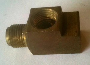 Camiseta de freno de remolque de latón 1/4"" invertida con 3/16"" en el lateral BTBT250316IF@SpeedTech - Imagen 1 de 2