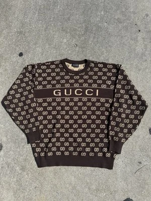 Marca: Gucci Artículo: Suéter de Lana Gucci Vintage Era: 1990s archivo pieza de diseñador Foto 1 de 2
