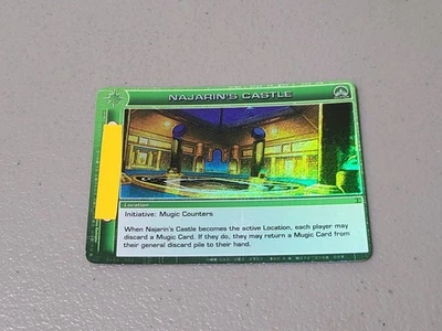 Chaotic TCG Najarin's Castle 189/200 AU 1st Edition Super Rare - MP - Image 1 of 4