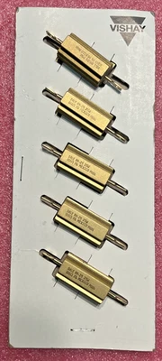 Resistencia de potencia Wirewound RH025100R0FE02 Vishay Dale 25 W 100 ohmios RH-25 100 1 % (5) Foto 1 de 4