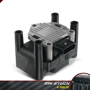 1x Ignition Coil Pack for Audi Seat Skoda Caddy Golf Bora 032905106 032905106B - Picture 1 of 12