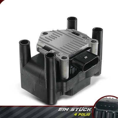 1x Ignition Coil Pack for Audi Seat Skoda Caddy Golf Bora 032905106 032905106B - Image 1 of 4