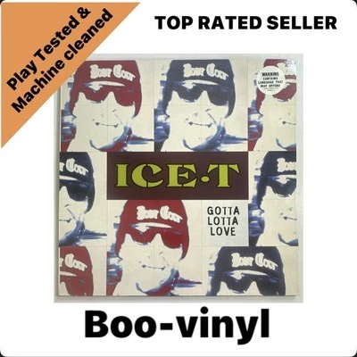 Ice T ..Gotta Lotta Love 12" Vinyl With Poster Hip Hop EX / EX - Image 1 of 4
