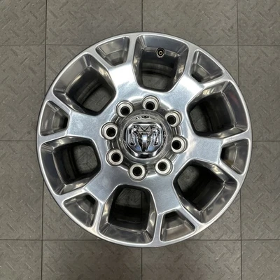 DODGE RAM 2500 3500 POLISHED 18" OEM RIM WHEEL  2693 2019-21 6MS02TRMAA SINGLE Foto 1 de 4
