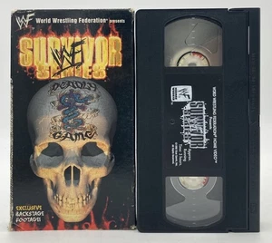 WWF Survivor Series 1998 Deadly Game VHS Rock Sable Kane Undertaker Headbangers - Foto 1 di 3